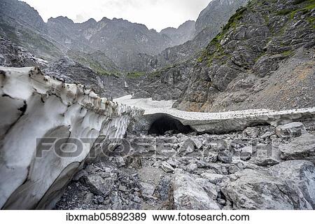Ice Chapel, glacier mouth, glacier tongue on the east face of the Watzmann, Berchtesgaden National Park, at Königssee, Bavaria, Germany, Europe View Large Photo Image Stock Photo - Ice Chapel, glacier mouth, glacier tongue on the east face of the Watzmann, Berchtesgaden National Park, at Königssee, Bavaria, Germany, Europe. Fotosearch