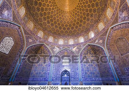 Inside Masjed-e Sheikh Lotfollah or Sheikh Lotfollah Mosque, Naqsh-e Jahan or Imam Square, Esfahan, Iran, Asia View Large Photo Image Stock Photography - Inside Masjed-e Sheikh Lotfollah or Sheikh Lotfollah Mosque, Naqsh-e Jahan or Imam Square, Esfahan, Iran, Asia. Fotosearch