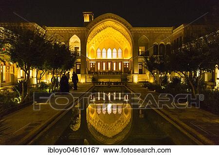 Khan-e Amerinha, one of Kashan's traditional houses, now turned into the luxury Saraye Amerinha Boutique Hotel, Kashan, Iran, Asia View Large Photo Image Stock Photo - Khan-e Amerinha, one of Kashan's traditional houses, now turned into the luxury Saraye Amerinha Boutique Hotel, Kashan, Iran, Asia. Fotosearch