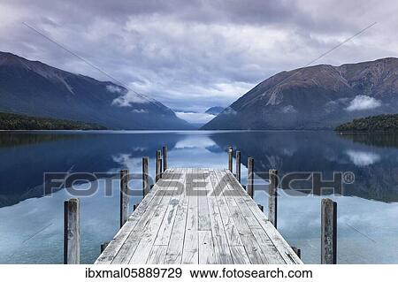 Lake Rotoiti, Oceania, Tasman, Nelson Lakes National Park, South Island, New Zealand, Oceania View Large Photo Image Stock Photo - Lake Rotoiti, Oceania, Tasman, Nelson Lakes National Park, South Island, New Zealand, Oceania. Fotosearch