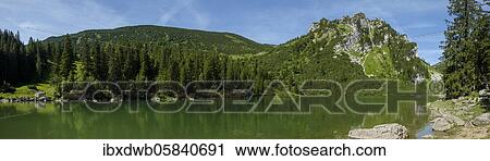Lake Soin, Lake Soin with Ruchenköpfen, Rotwand region, Magfallgebirge, Upper Bavaria, Bavaria, Germany, Europe View Large Photo Image Stock Image - Lake Soin, Lake Soin with Ruchenköpfen, Rotwand region, Magfallgebirge, Upper Bavaria, Bavaria, Germany, Europe. Fotosearch