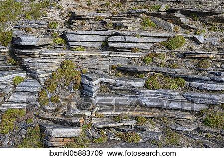 Layered sandstone on the coast of the Isle of Lewis, Outer Hebrides, Scotland, Great Britain View Large Photo Image Stock Photo - Layered sandstone on the coast of the Isle of Lewis, Outer Hebrides, Scotland, Great Britain. Fotosearch