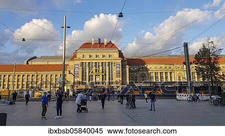 Leipzig Central Station Building, Leipzig, Saxony, Germany, Europe View Large Photo Image Stock Photography - Leipzig Central Station Building, Leipzig, Saxony, Germany, Europe. Fotosearch