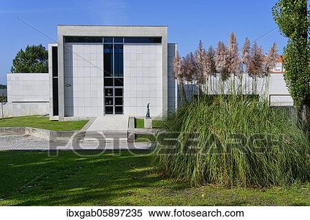 Stock Photography - Leopoldo de Almeida Museum, Art Center, Dom Carlos park, Caldas da Rainha, Estremadura, Portugal, Europe. Fotosearch