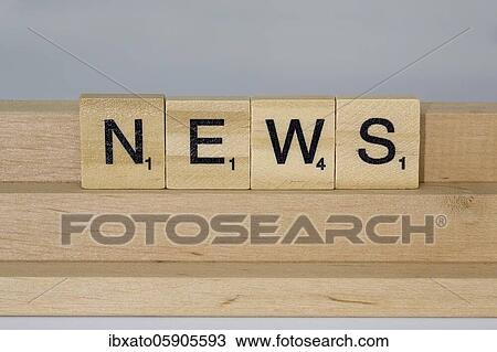 Letter blocks on a wooden bar form the word News, symbol image for news, news, Germany, Europe View Large Photo Image Stock Image - Letter blocks on a wooden bar form the word News, symbol image for news, news, Germany, Europe. Fotosearch