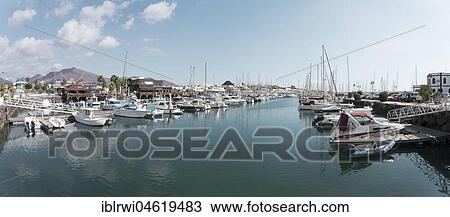 Marina, Playa Blanca, Lanzarote, Spain, Europe View Large Photo Image Stock Image - Marina, Playa Blanca, Lanzarote, Spain, Europe. Fotosearch