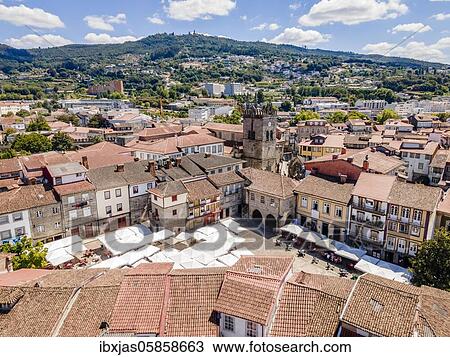 Medieval city center of Guimaraes, first capital of Portugal View Large Photo Image Stock Image - Medieval city center of Guimaraes, first capital of Portugal. Fotosearch