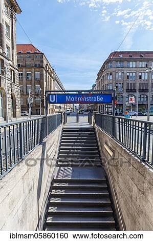 Mohrenstraße Berlin subway Metro subway station Station U Bahn, Berlin, Germany, Europe View Large Photo Image Stock Image - Mohrenstraße Berlin subway Metro subway station Station U Bahn, Berlin, Germany, Europe. Fotosearch