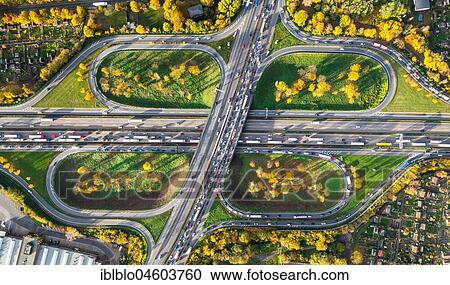 Motorway intersection Kleeblatt, A40 and A59 to rush hour, traffic jam on the A40 near Duisburg, Kleingärten, Ruhrdeich, Duisburg, Ruhr Area, North Rhine-Westphalia, Germany, Europe View Large Photo Image Stock Image - Motorway intersection Kleeblatt, A40 and A59 to rush hour, traffic jam on the A40 near Duisburg, Kleingärten, Ruhrdeich, Duisburg, Ruhr Area, North Rhine-Westphalia, Germany, Europe. Fotosearch