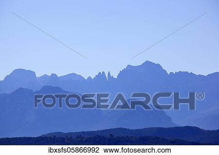Mountain massif rose garden at the blue hour, Dolomites, South Tyrol, Italy, Europe View Large Photo Image Stock Image - Mountain massif rose garden at the blue hour, Dolomites, South Tyrol, Italy, Europe. Fotosearch