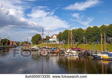 Museum harbour, Carolinensiel, Wittmund, East Frisia, Lower Saxony, Germany, Europe View Large Photo Image Stock Photography - Museum harbour, Carolinensiel, Wittmund, East Frisia, Lower Saxony, Germany, Europe. Fotosearch