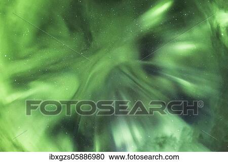 Northern lights in front of a starry sky, Digermulen, Nordland, Lofoten, Norway, Europe View Large Photo Image Stock Image - Northern lights in front of a starry sky, Digermulen, Nordland, Lofoten, Norway, Europe. Fotosearch