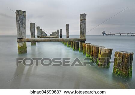 Old decayed jetty, Darß, Fischland-Darß-Zingst, Baltic Sea coast, Mecklenburg-Western Pomerania, Germany, Europe View Large Photo Image Stock Photo - Old decayed jetty, Darß, Fischland-Darß-Zingst, Baltic Sea coast, Mecklenburg-Western Pomerania, Germany, Europe. Fotosearch