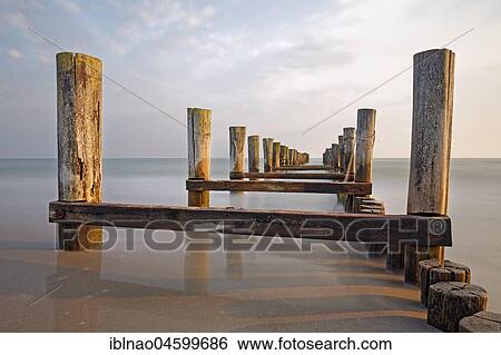 Old decayed jetty, Darß, Fischland-Darß-Zingst, Baltic Sea coast, Mecklenburg-Western Pomerania, Germany, Europe View Large Photo Image Stock Photograph - Old decayed jetty, Darß, Fischland-Darß-Zingst, Baltic Sea coast, Mecklenburg-Western Pomerania, Germany, Europe. Fotosearch