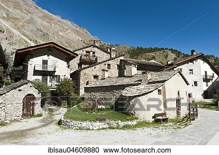 Old farmhouses in the mountain village Chiappera, Valle Maira, Province of Cuneo, Piedmont, Italy, Europe View Large Photo Image Stock Image - Old farmhouses in the mountain village Chiappera, Valle Maira, Province of Cuneo, Piedmont, Italy, Europe. Fotosearch