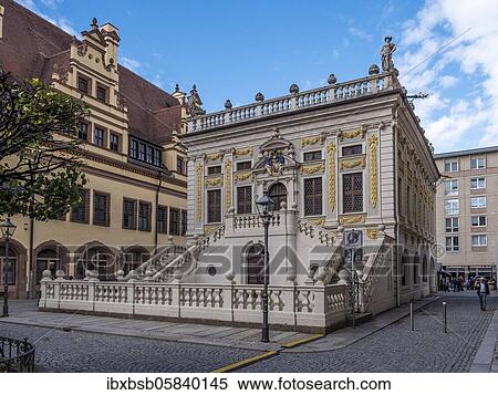 Old stock exchange at Naschmarkt, Leipzig, Saxony, Germany, Europe View Large Photo Image Stock Photography - Old stock exchange at Naschmarkt, Leipzig, Saxony, Germany, Europe. Fotosearch