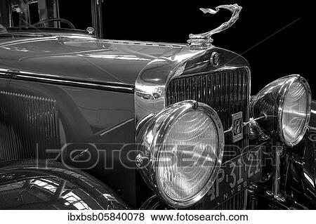 Oldtimer detail, Cadillac Seville 341, in black and white View Large Photo Image Stock Photo - Oldtimer detail, Cadillac Seville 341, in black and white. Fotosearch