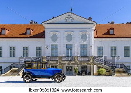 Picture - Oldtimer Dort Touring, year of construction 1922, blue, Austria, Europe. Fotosearch