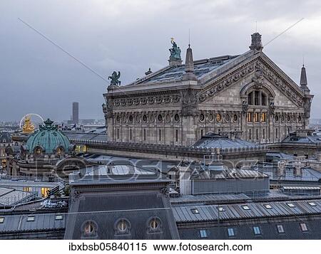 Stock Photography - Opera House Palais Garnier, Paris, France, Europe. Fotosearch