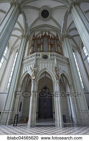 Organ loft, Holy Cross Church, Giesing, Munich, Bavaria, Germany, Europe View Large Photo Image Stock Image - Organ loft, Holy Cross Church, Giesing, Munich, Bavaria, Germany, Europe. Fotosearch