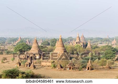 Pagodas, temples, stupas, Bagan, Mandalay Division, Myanmar, Asia View Large Photo Image Stock Image - Pagodas, temples, stupas, Bagan, Mandalay Division, Myanmar, Asia. Fotosearch