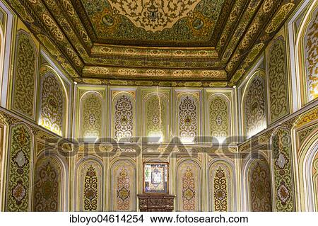 Picture - Pavilion in the Bagh-e Naranjestan or Naranjestan Garden, Shiraz, Iran, Asia. Fotosearch