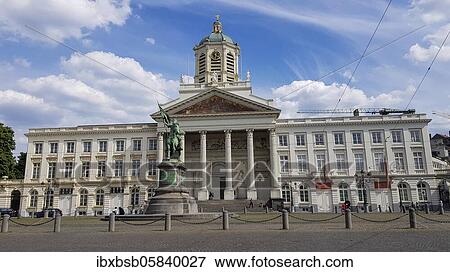 Place Royale and the statue of Godfrey of Bouillon, Brussels, Belgium, Europe View Large Photo Image Stock Photo - Place Royale and the statue of Godfrey of Bouillon, Brussels, Belgium, Europe. Fotosearch