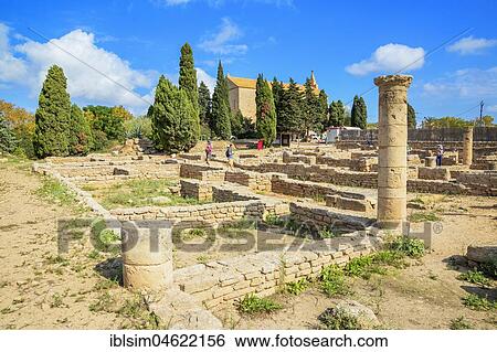 Pollentia Roman Ruins, Alcudia, Mallorca, Balearic Islands, Spain, Europe View Large Photo Image Stock Photograph - Pollentia Roman Ruins, Alcudia, Mallorca, Balearic Islands, Spain, Europe. Fotosearch