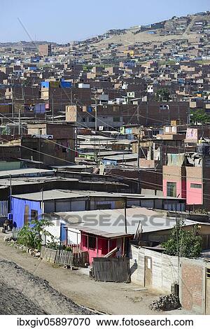 Poorer suburban neighbourhood, Lima, Peru, South America View Large Photo Image Stock Image - Poorer suburban neighbourhood, Lima, Peru, South America. Fotosearch