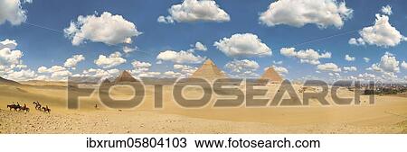 Pyramid of Giza Panorama, Giza, Cairo, Egypt, Africa View Large Photo Image Stock Image - Pyramid of Giza Panorama, Giza, Cairo, Egypt, Africa. Fotosearch