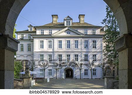 Stock Photo - Pyrmont Castle, Bad Pyrmont, Lower Saxony, Germany, Europe. Fotosearch