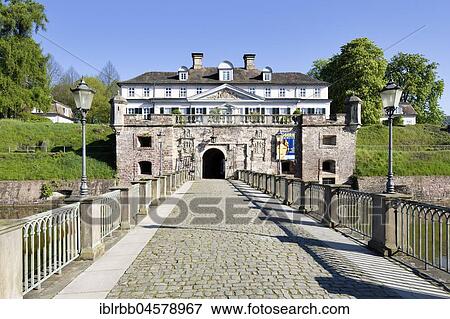 Stock Photo - Pyrmont Castle, Bad Pyrmont, Lower Saxony, Germany, Europe. Fotosearch