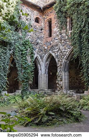 Rajský dvur courtyard at Rosa Coeli Convent, Dolni Kounice, Czech Republic, Europe View Large Photo Image Picture - Rajský dvur courtyard at Rosa Coeli Convent, Dolni Kounice, Czech Republic, Europe. Fotosearch