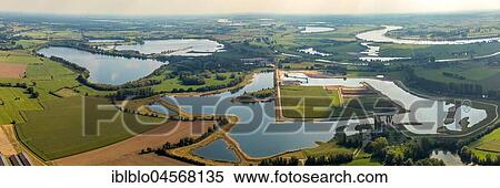 Reeser Meer and backwater of the Rhine, Rees, Lower Rhine, North Rhine-Westphalia, Germany, Europe View Large Photo Image Stock Photography - Reeser Meer and backwater of the Rhine, Rees, Lower Rhine, North Rhine-Westphalia, Germany, Europe. Fotosearch
