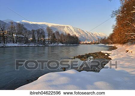 River Inn in winter, Stanser-Joch and Rofan Mountains, Schwaz, Tyrol, Austria, Europe View Large Photo Image Stock Photograph - River Inn in winter, Stanser-Joch and Rofan Mountains, Schwaz, Tyrol, Austria, Europe. Fotosearch