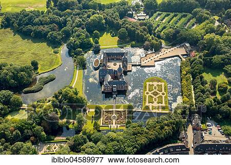 Romantik Parkhotel moated castle Anholt, Museum moated castle Anholt, with baroque garden, Wasserschloss Anholt, Isselburg, North Rhine-Westphalia, Germany, Europe View Large Photo Image Stock Photo - Romantik Parkhotel moated castle Anholt, Museum moated castle Anholt, with baroque garden, Wasserschloss Anholt, Isselburg, North Rhine-Westphalia, Germany, Europe. Fotosearch