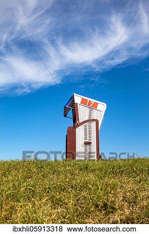 Roofed wicker beach chair on Norderney, East Frisian Island, East Frisia, Lower Saxony, Germany, Europe View Large Photo Image Stock Photo - Roofed wicker beach chair on Norderney, East Frisian Island, East Frisia, Lower Saxony, Germany, Europe. Fotosearch