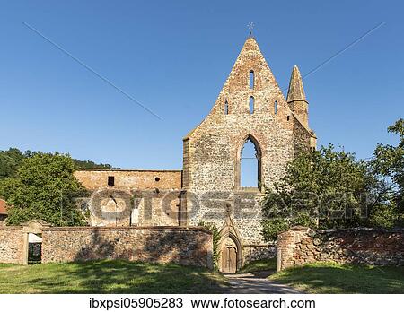 Stock Image - Rosa Coeli Monastery, Dolni Kounice, Czech Republic, Europe. Fotosearch
