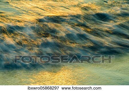 Running waves on the beach at sunset, Dynamic, Porth Nanven, St. Just, Cornwall, United Kingdom, Europe View Large Photo Image Stock Photo - Running waves on the beach at sunset, Dynamic, Porth Nanven, St. Just, Cornwall, United Kingdom, Europe. Fotosearch