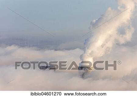 RWE power plant Westfalen, the power plant sticks out of the low cloud cover, Hamm, Ruhr Area, North Rhine-Westphalia, Germany, Europe View Large Photo Image Stock Image - RWE power plant Westfalen, the power plant sticks out of the low cloud cover, Hamm, Ruhr Area, North Rhine-Westphalia, Germany, Europe. Fotosearch