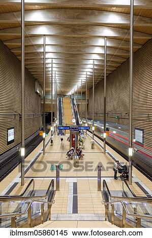 S-Bahn Leipzig City-Tunnel Train S Bahn Station Stop Markt, Leipzig, Germany, Europe View Large Photo Image Stock Photography - S-Bahn Leipzig City-Tunnel Train S Bahn Station Stop Markt, Leipzig, Germany, Europe. Fotosearch