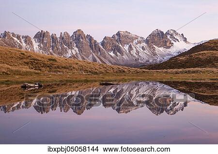 Salfeinersee, Reflection of the Kalkkögel, Tyrol, Austria, Europe View Large Photo Image Picture - Salfeinersee, Reflection of the Kalkkögel, Tyrol, Austria, Europe. Fotosearch