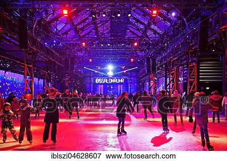 Skater in the EisSalon Ruhr, Jahrhunderthalle, Bochum, North Rhine-Westphalia, Germany, Europe View Large Photo Image Stock Photo - Skater in the EisSalon Ruhr, Jahrhunderthalle, Bochum, North Rhine-Westphalia, Germany, Europe. Fotosearch