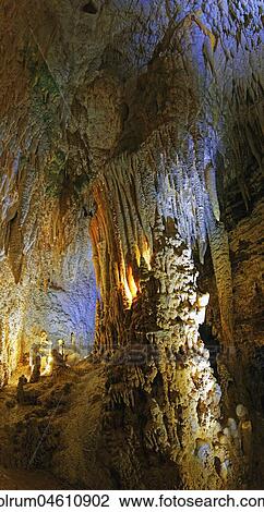 Stalactites and stalactites in the dripstone cave Aranui Cave, Waitomo Caves, Waikato, North Island, New Zealand, Oceania View Large Photo Image Stock Image - Stalactites and stalactites in the dripstone cave Aranui Cave, Waitomo Caves, Waikato, North Island, New Zealand, Oceania. Fotosearch