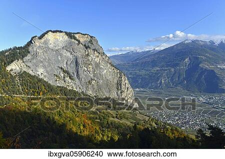 Steep rock face on the south side Ardève summit above the village of Leytron in the Rhone valley, Leytron, Valais, Switzerland, Europe View Large Photo Image Stock Image - Steep rock face on the south side Ardève summit above the village of Leytron in the Rhone valley, Leytron, Valais, Switzerland, Europe. Fotosearch