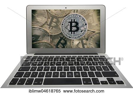 Symbol image turbulence, volatility, stock price digital currency, gold physical coin bitcoin laptop View Large Photo Image Stock Photography - Symbol image turbulence, volatility, stock price digital currency, gold physical coin bitcoin laptop. Fotosearch