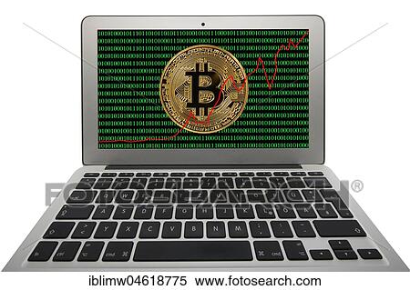 Symbol image turbulence, volatility, stock price digital currency, gold physical coin bitcoin laptop with digital binary code View Large Photo Image Stock Photography - Symbol image turbulence, volatility, stock price digital currency, gold physical coin bitcoin laptop with digital binary code. Fotosearch