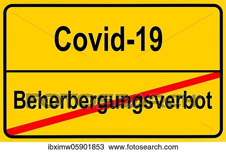 Stock Image - Symbolic image, Dispute over ban on accommodation due to Corona crisis, Germany, Europe. Fotosearch