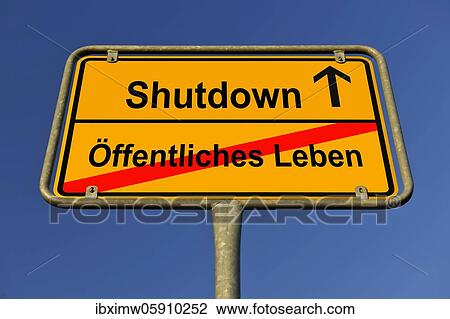 Symbolic image, End of public life through second shutdown, Second wave of the Corona crisis, Germany, Europe View Large Photo Image Stock Image - Symbolic image, End of public life through second shutdown, Second wave of the Corona crisis, Germany, Europe. Fotosearch