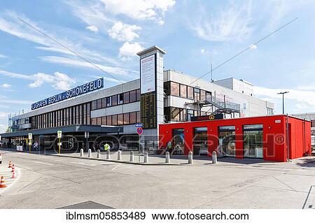 Stock Photo - Terminal of Berlin-Schönefeld Airport (SXF) Airport, Berlin, Germany, Europe. Fotosearch